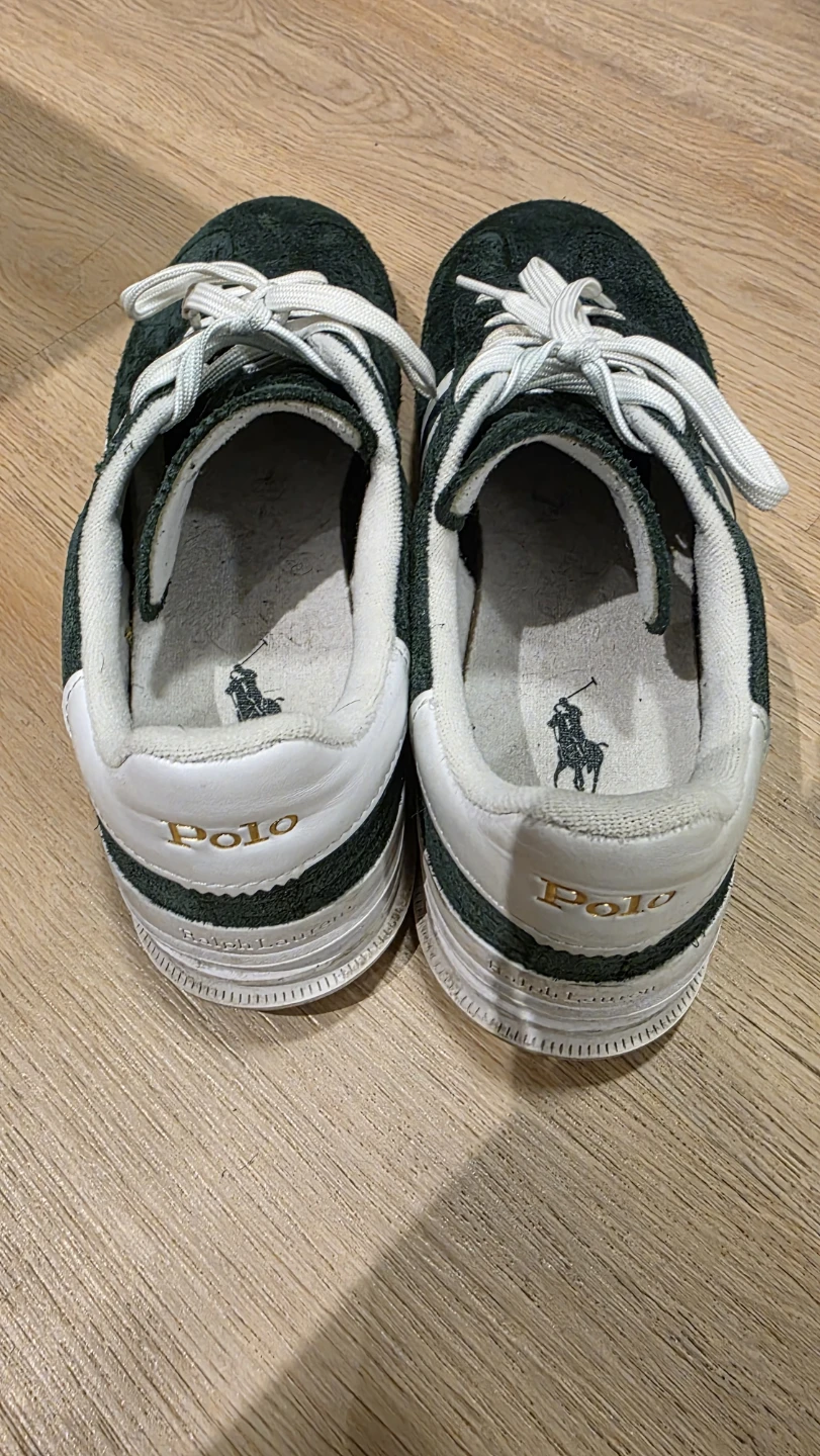 Polo Ralph Lauren Suede Sneakers - Dark Green - photo 5
