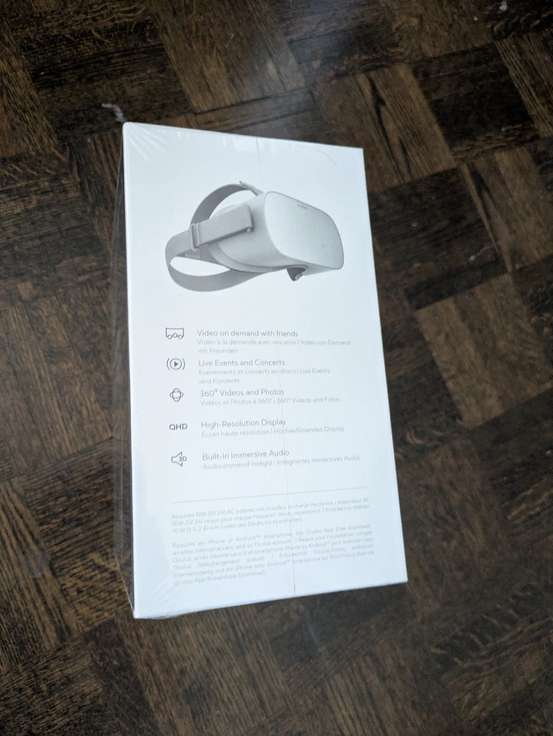 Oculus Go 64GB Standalone VR Headset Factory Sealed - photo 3