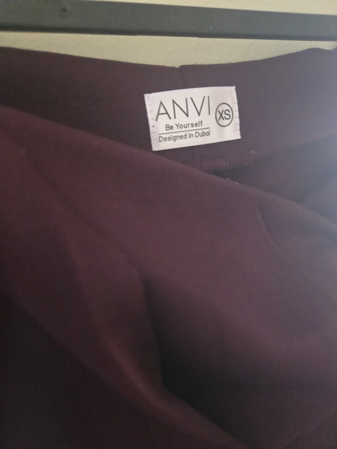 Burgundy long sleeve dress - photo 5