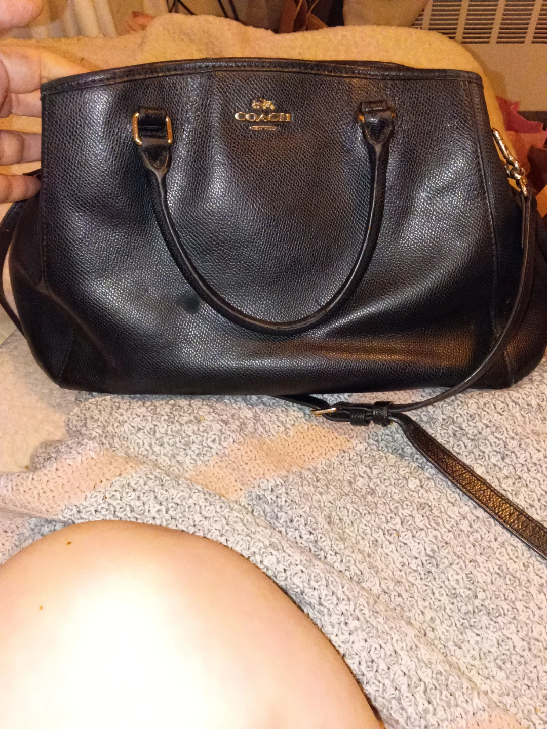 Coach Leather Handbag