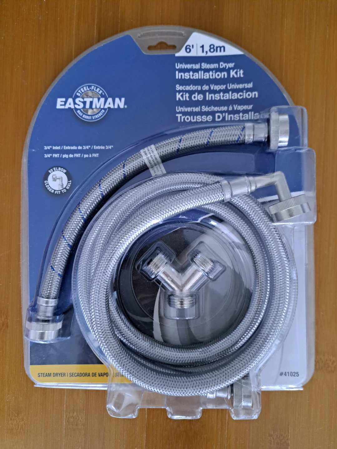 Eastman Universal Steam Dryer Installation Kit - 6' / 1.8m - photo 3