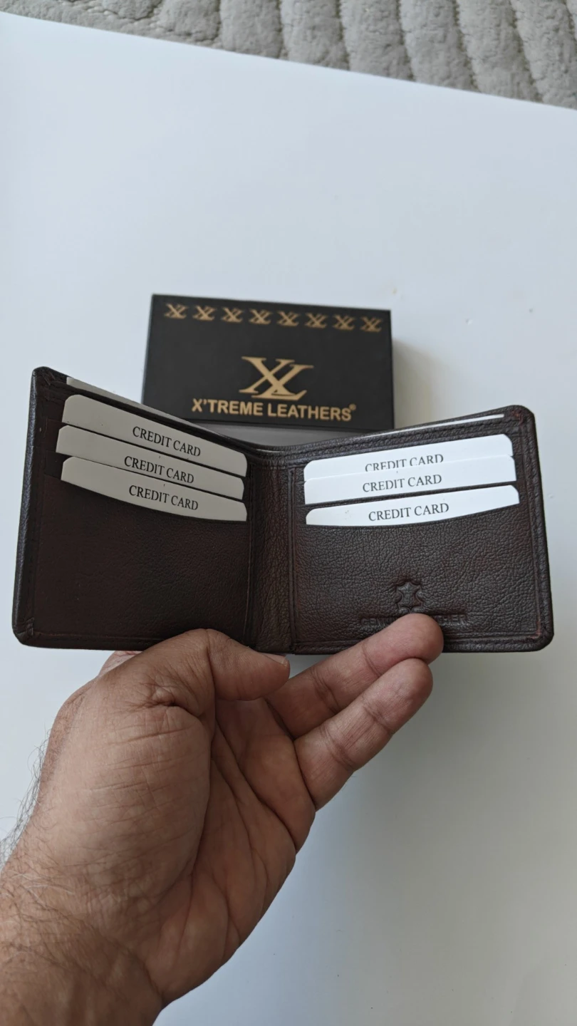 X'TREME LEATHERS Brown Bifold Wallet - photo 2