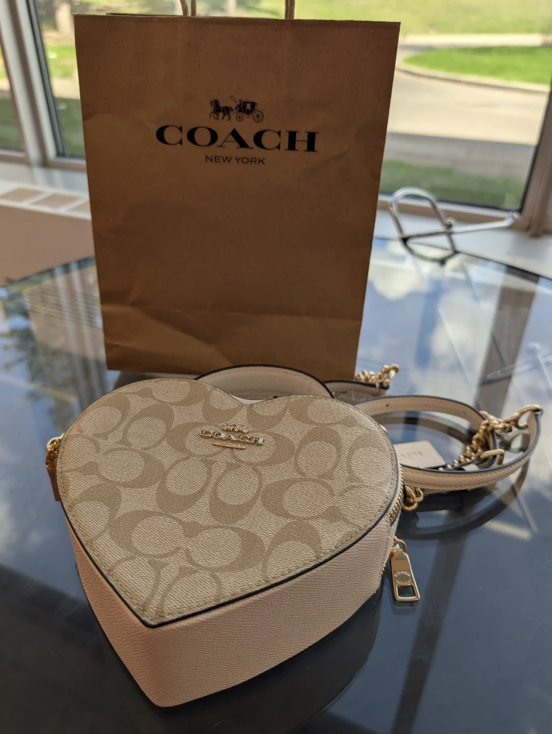 Coach Heart Shaped Bag - photo 2