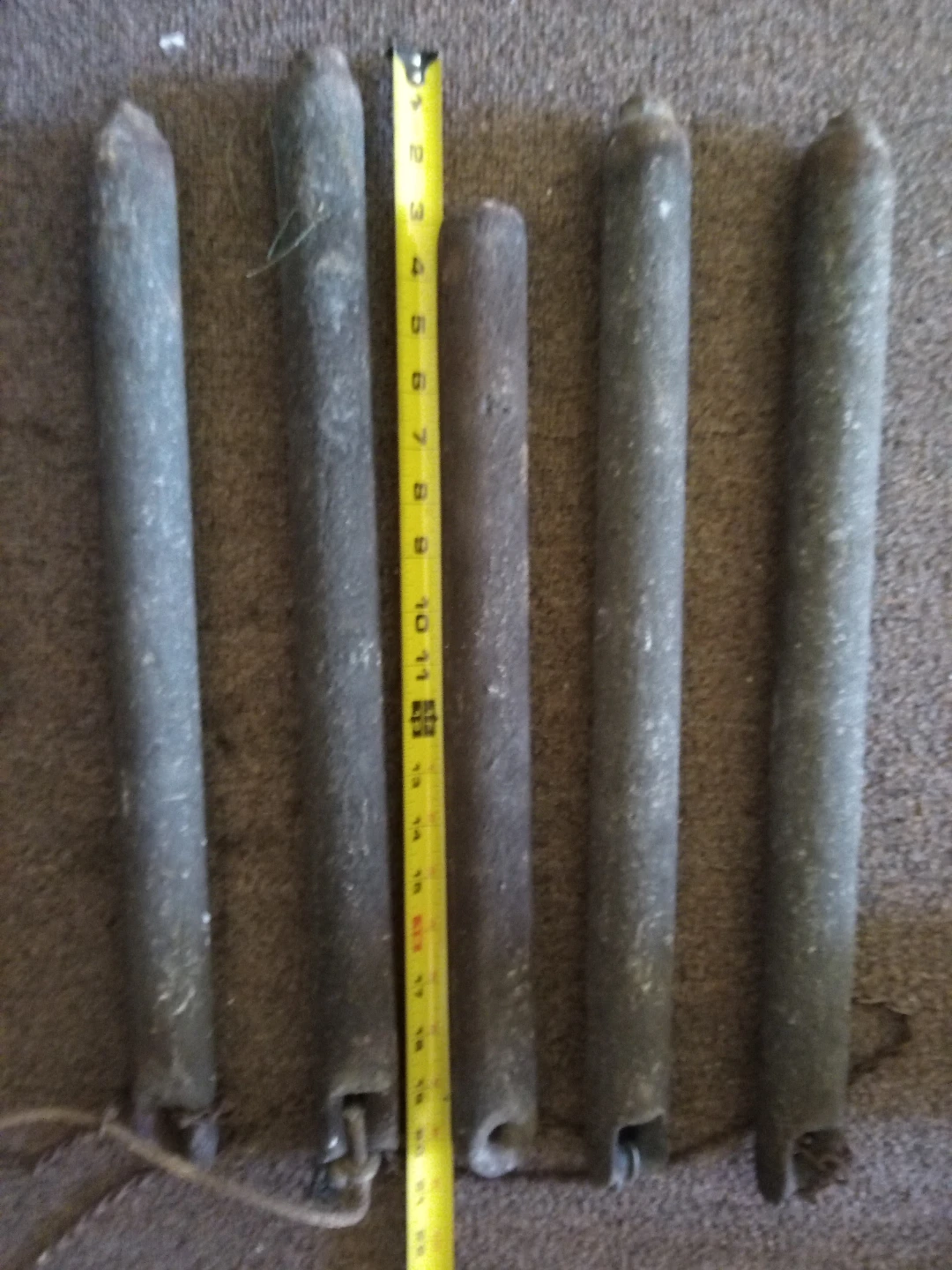 Vintage Cast Iron Window Sash Weights