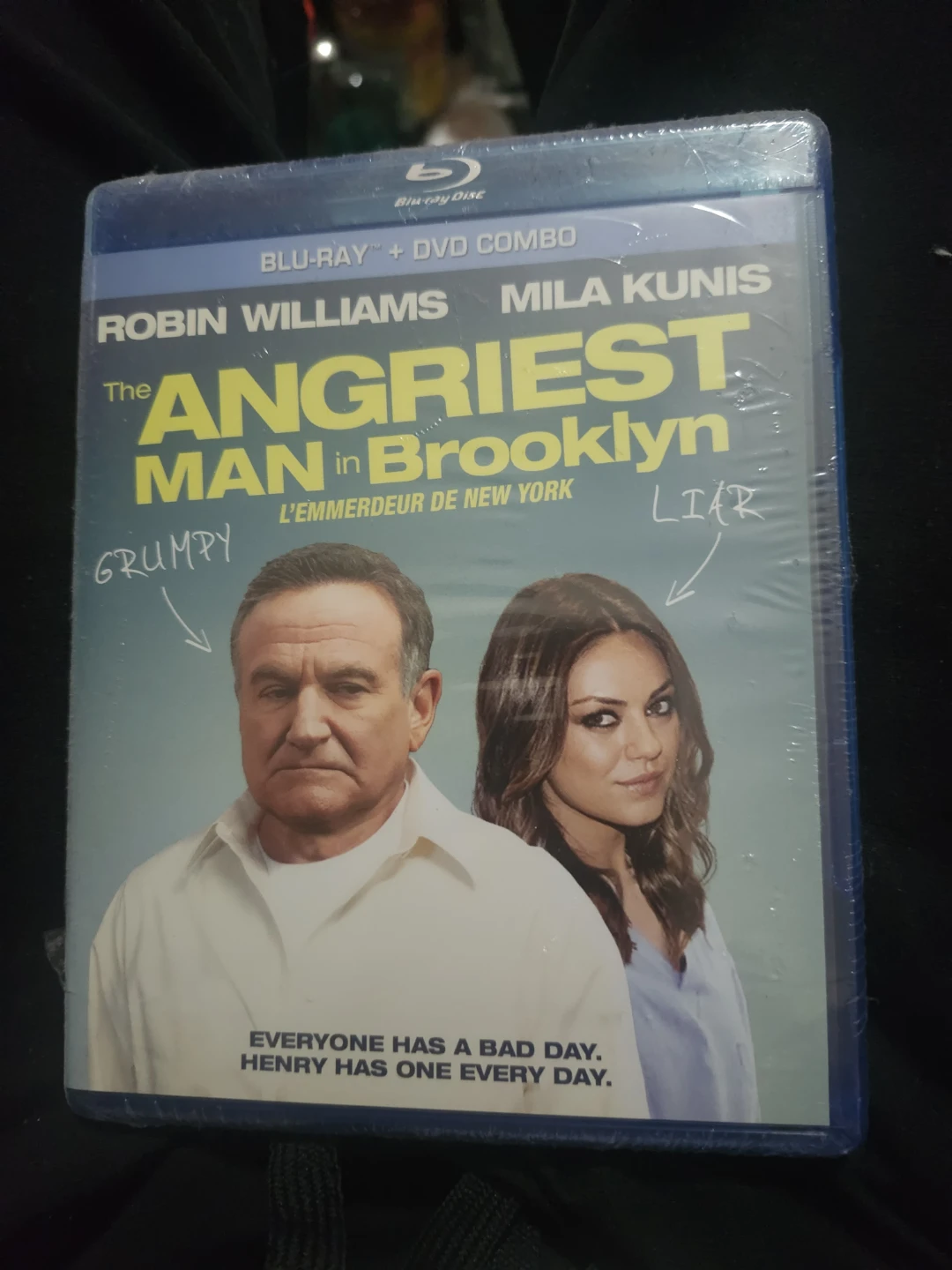 The Angriest Man in Brooklyn Blu-Ray + DVD Combo