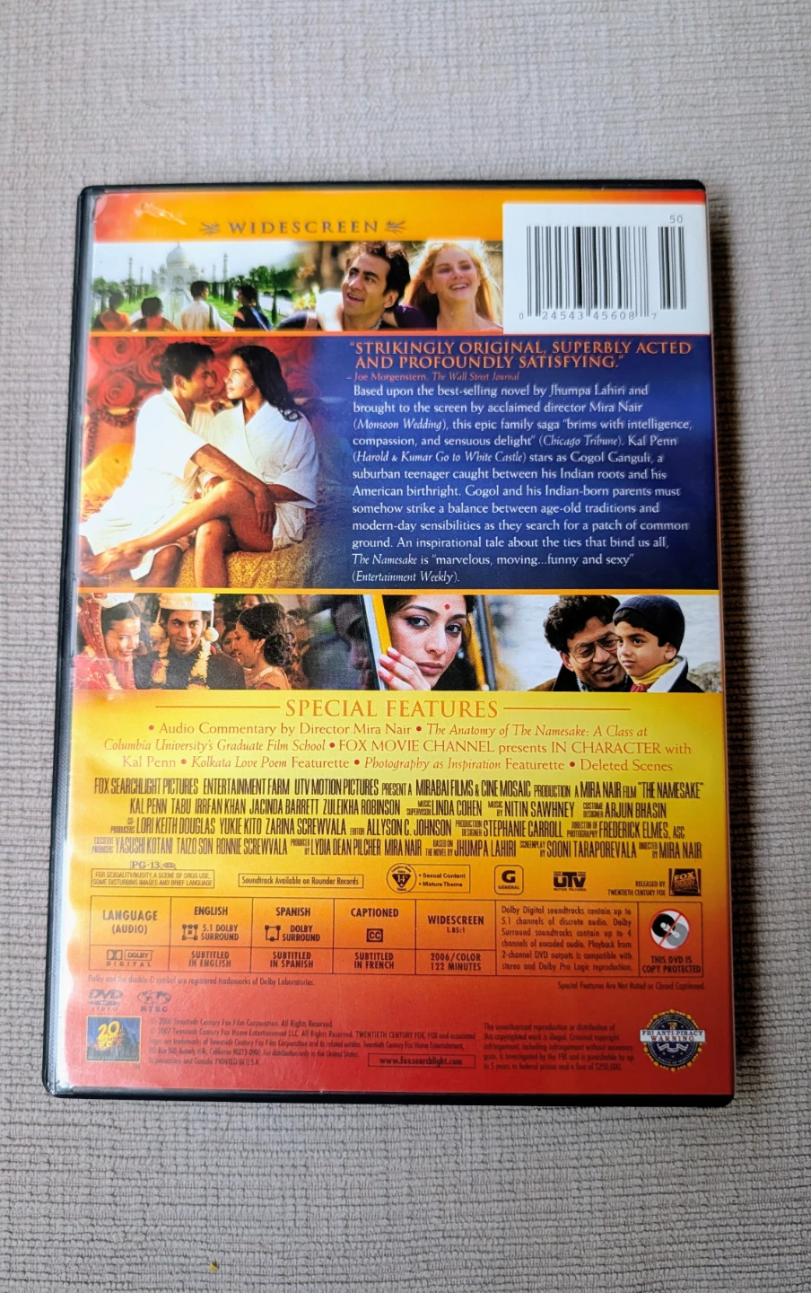 The Namesake DVD Movie - photo 2