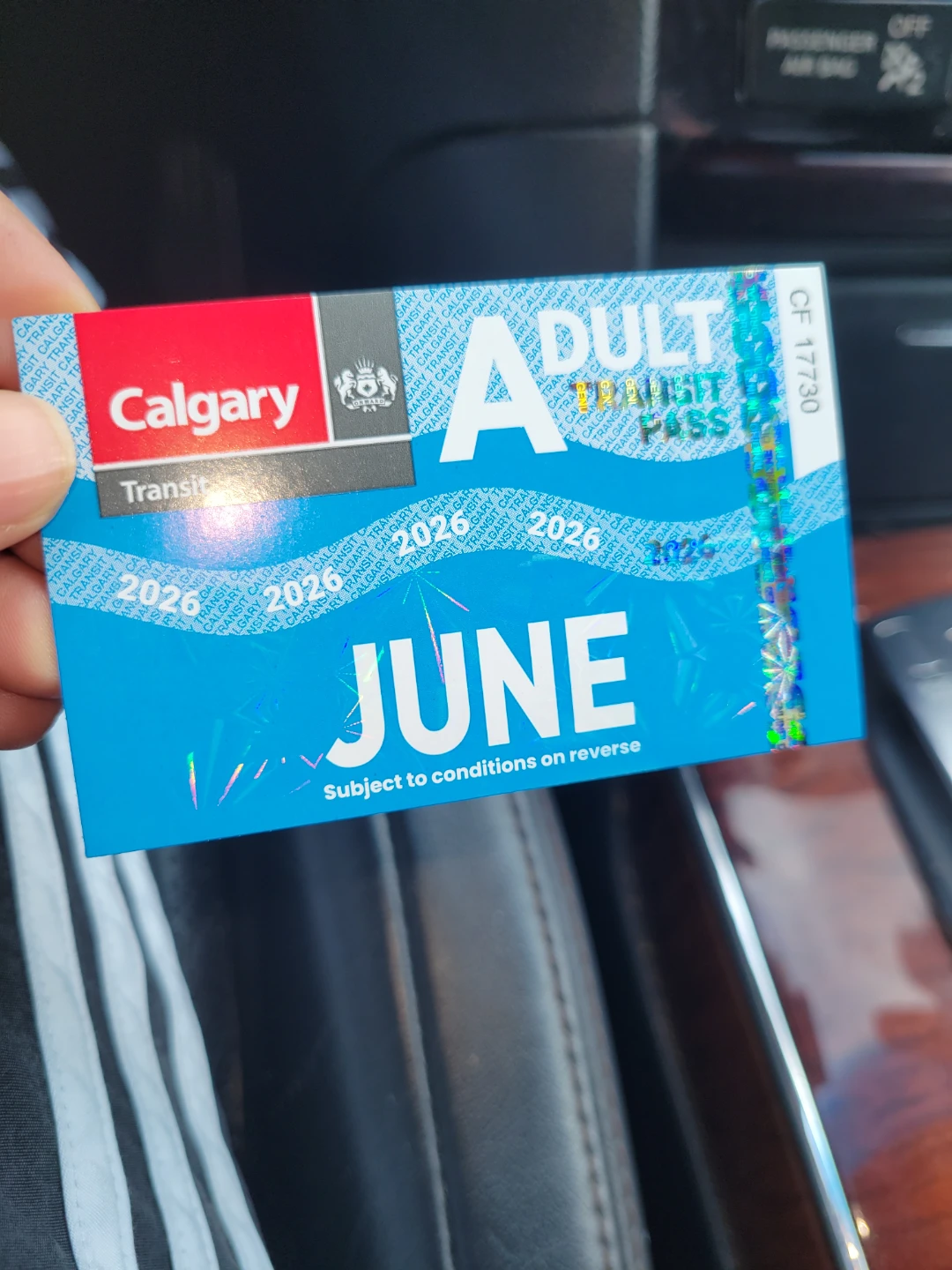 June Adult Transit Pass - bus