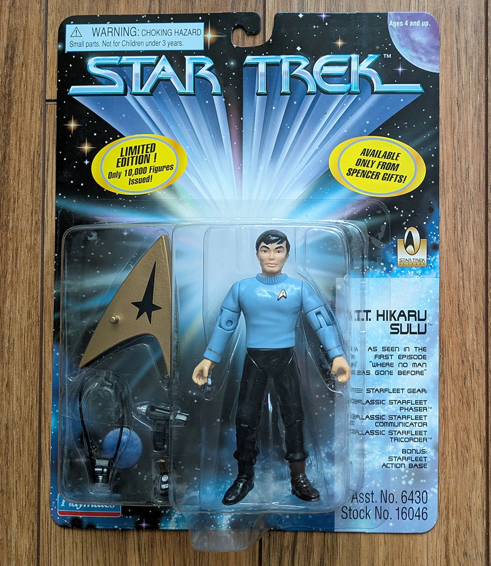 Star Trek Limited Edition Lt. Hikaru Sulu - BRAND NEW - photo 2