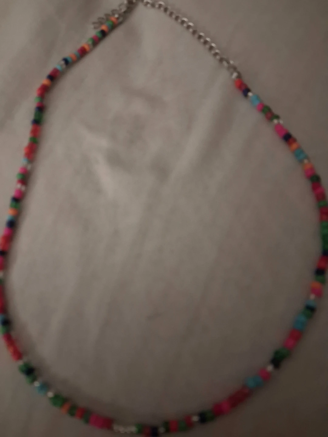 Turquoise Feather Earrings and Beaded Necklace Set - photo 2