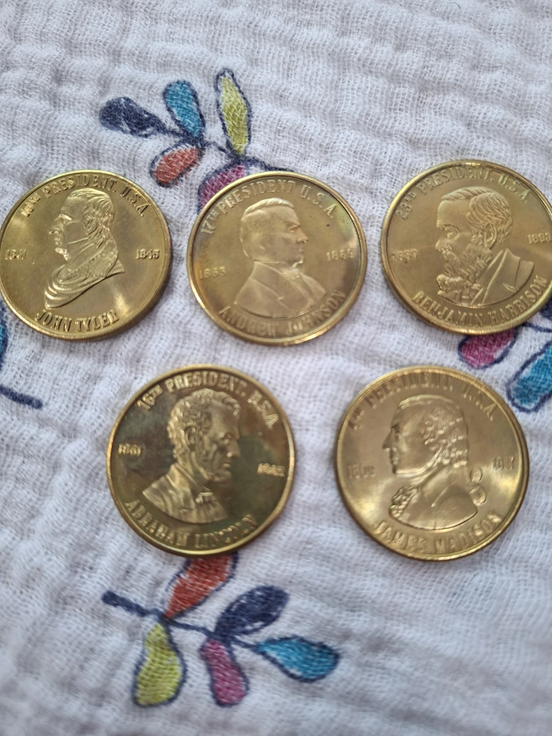 Collection of US Presidential Commemorative Coins