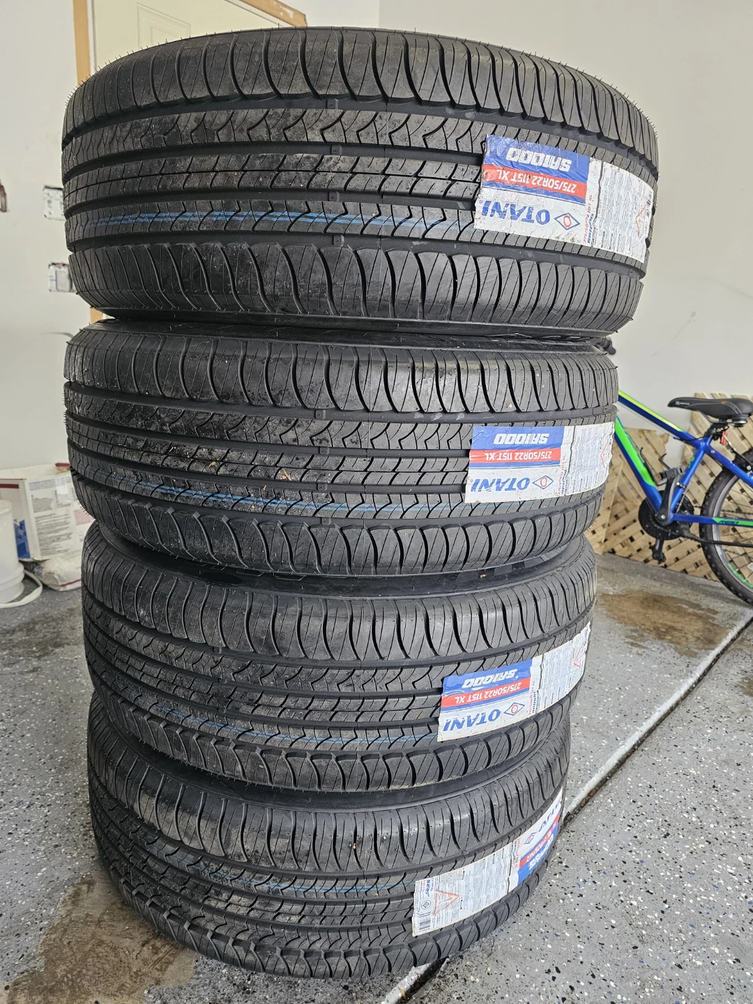 New 22 inch rims wheels with new tires 6 lug 6x139.7 6x5.5 - photo 2