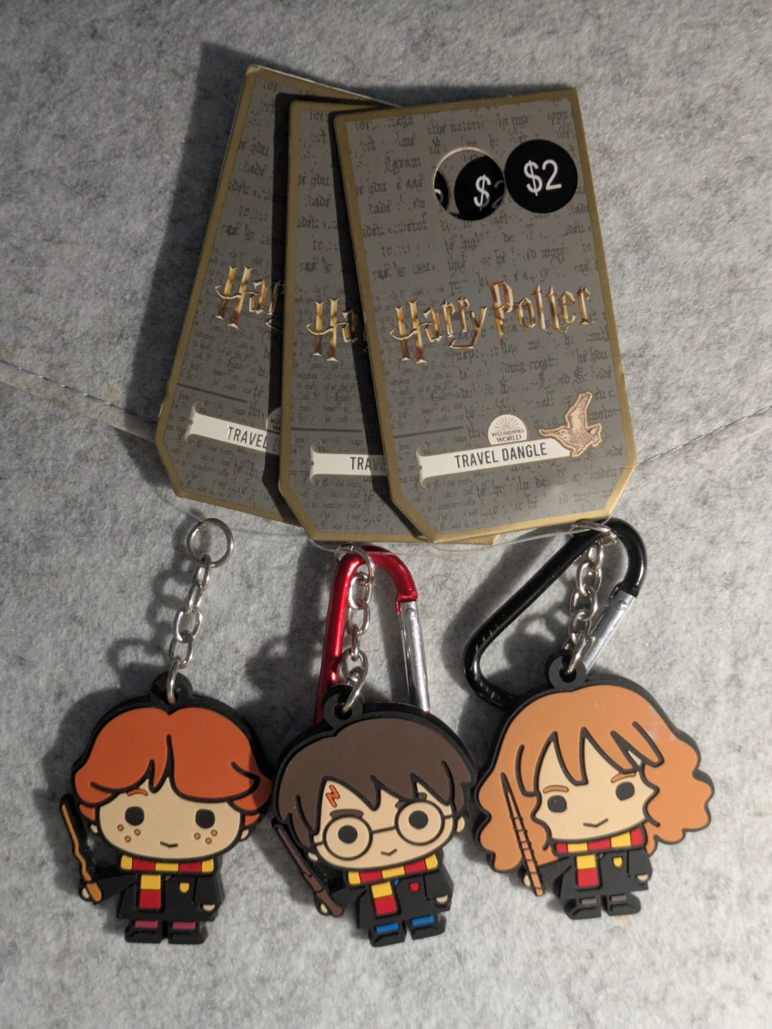 Harry Potter Travel Dangle Keychains