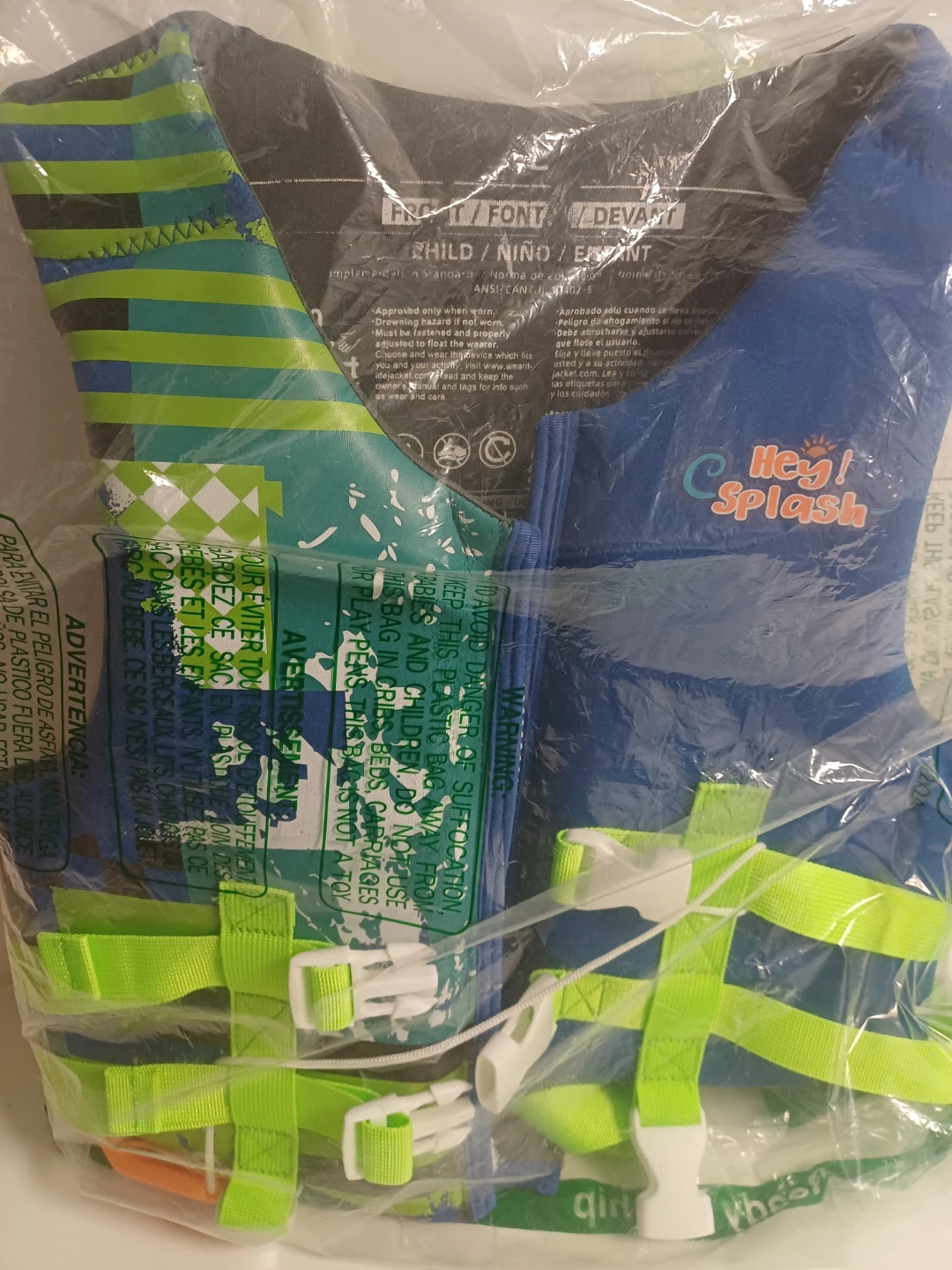Hey! Splash Child Life Vest - Size L - photo 5