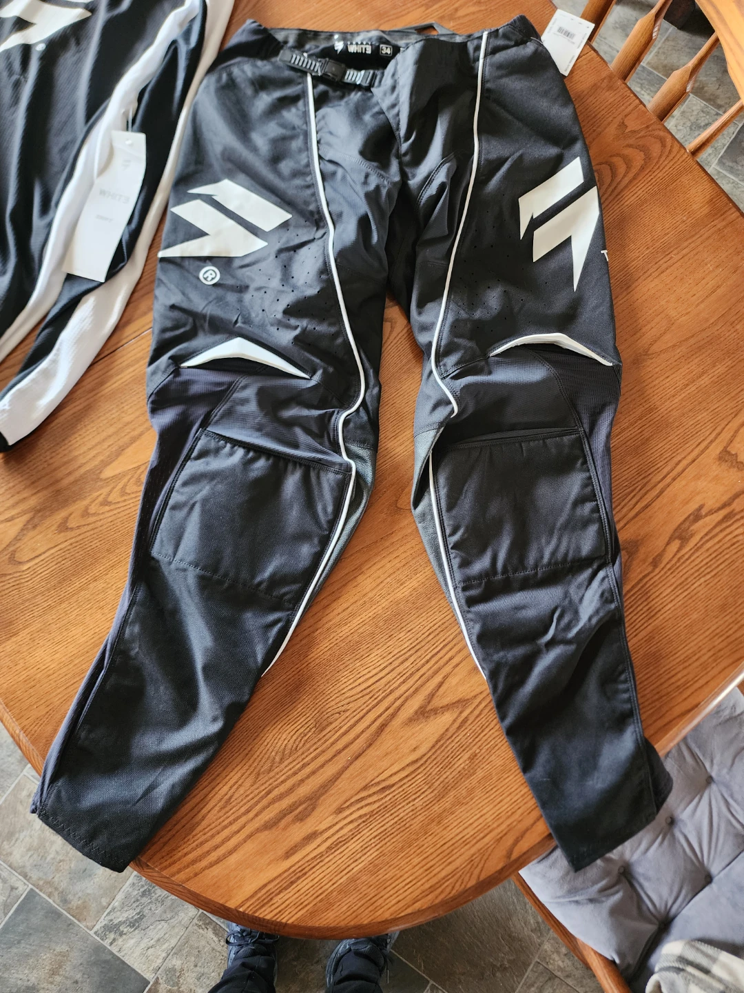 Shift White Label Rokr Pants Black/White Size 34