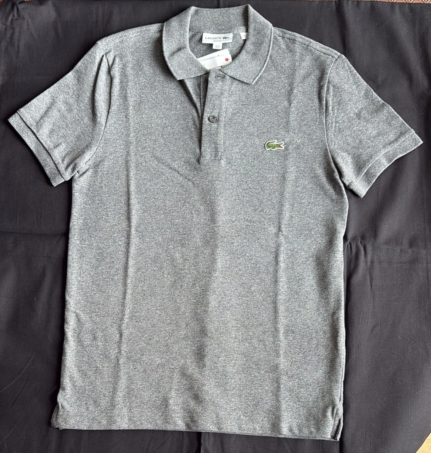 Lacoste Men's Grey Polo Shirt