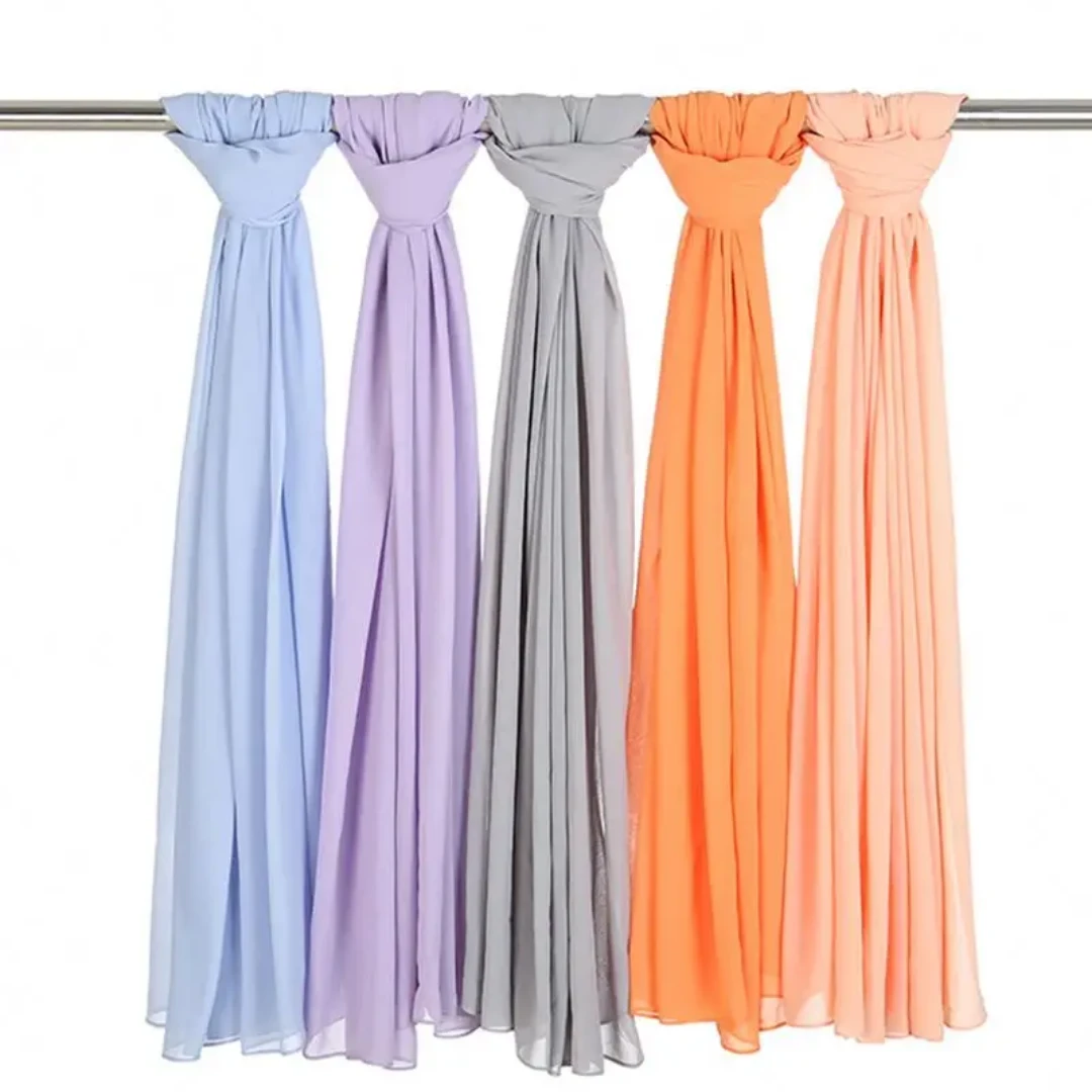 Chiffon Scarves Assorted Colours - photo 2