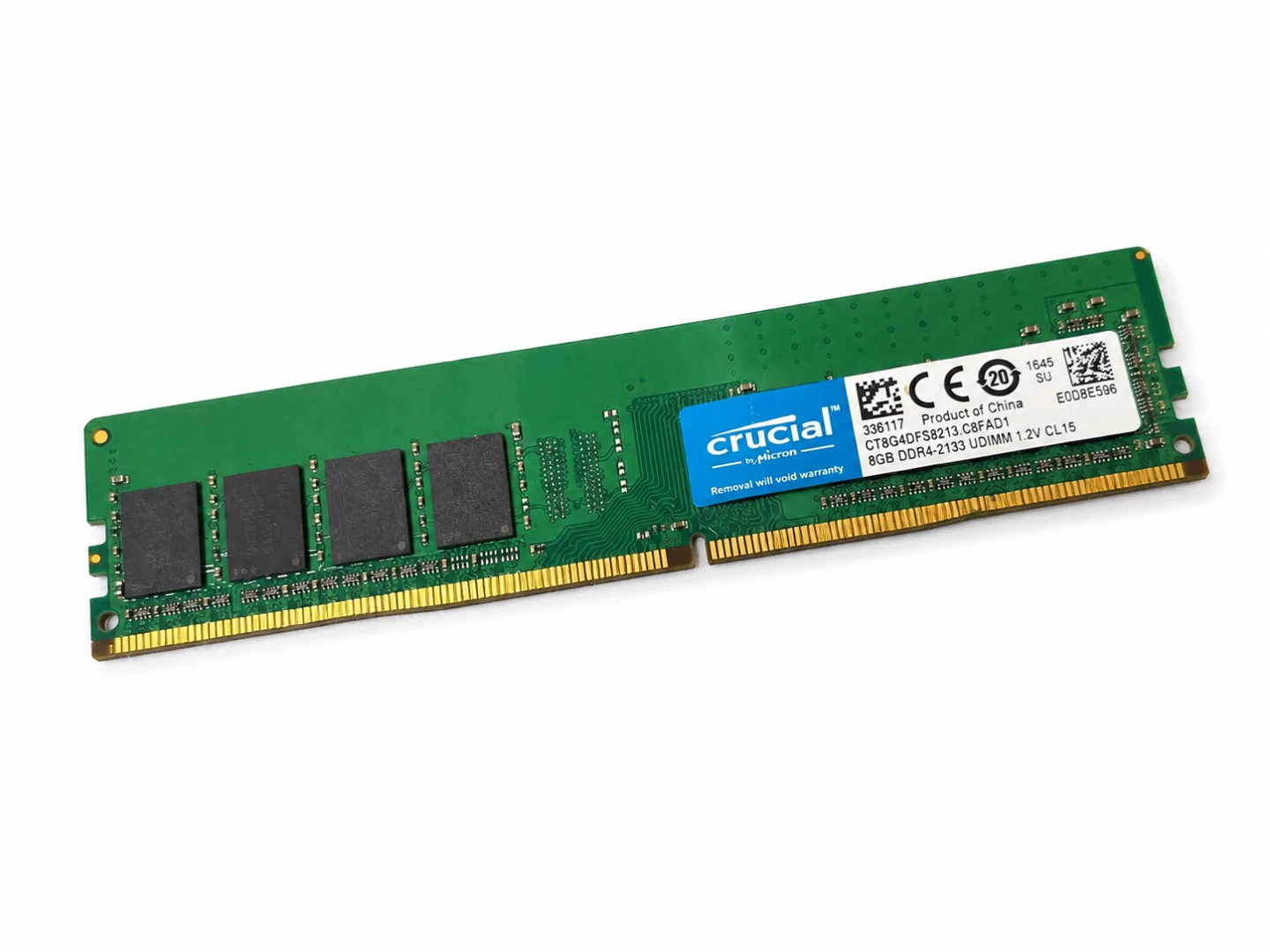 Crucial 8GB DDR4-2133 UDIMM RAM Stick