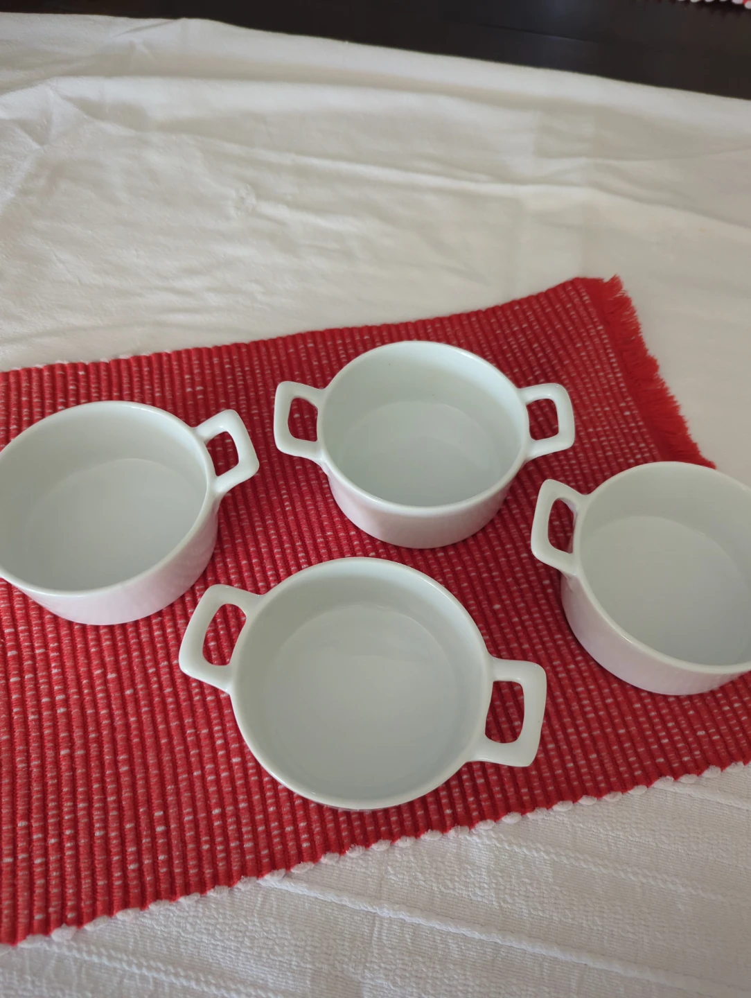 Stokes Porcelain Ramekins - Set of 4