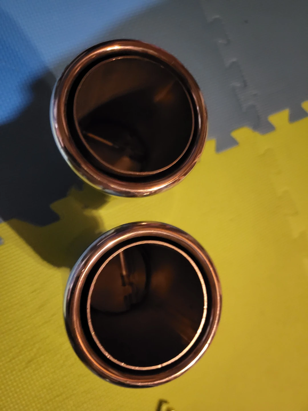 2 Chrome Medium Exhaust Tips - photo 2
