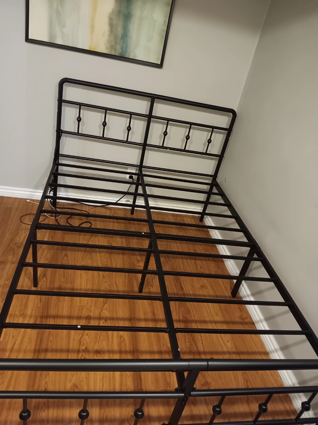 Black Metal Bed Frame