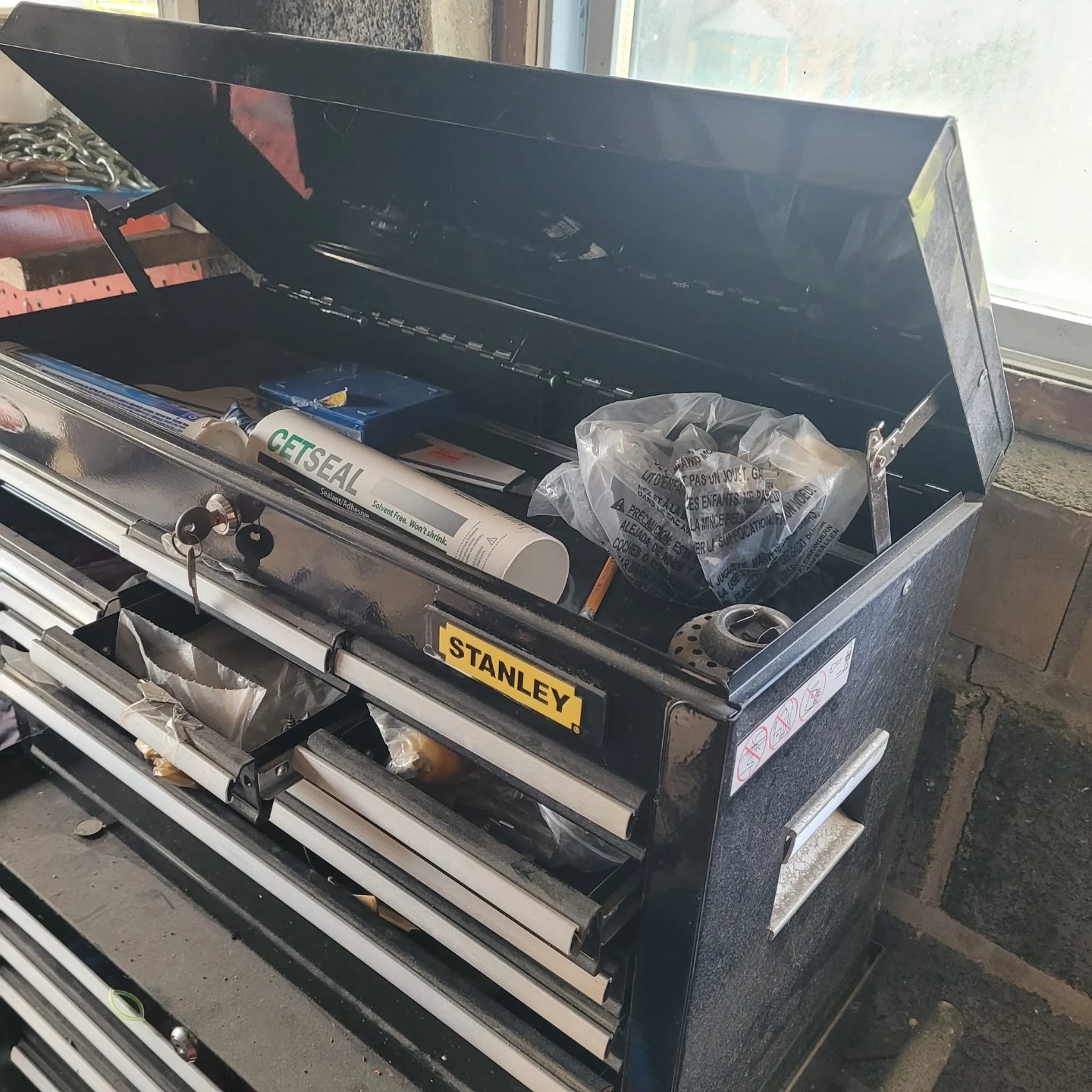 Stanley 2-Piece Rolling Tool Cabinet - photo 2