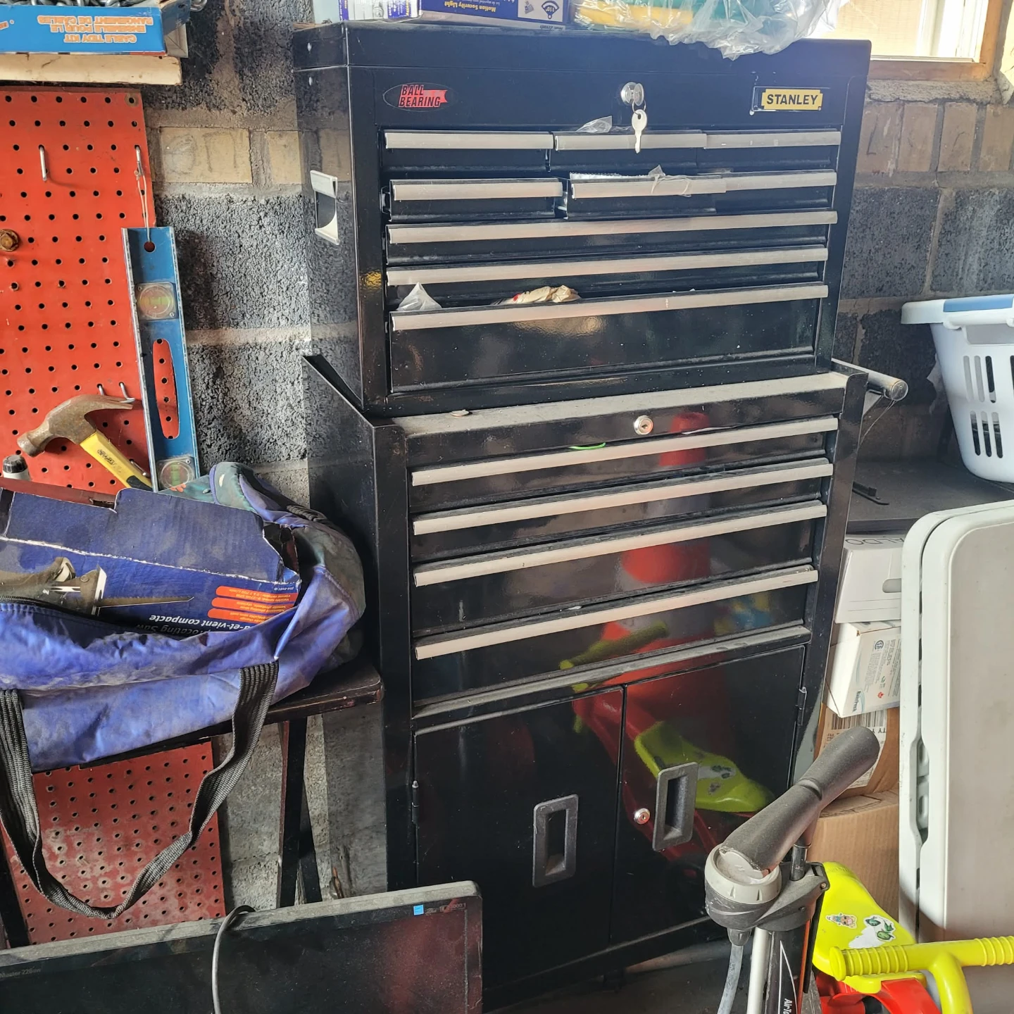Stanley 2-Piece Rolling Tool Cabinet - photo 3