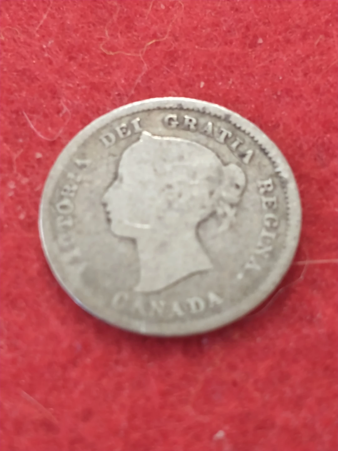 Beauty 1872 Canada Victoria .925 silver five cent piece KM#2 - photo 4