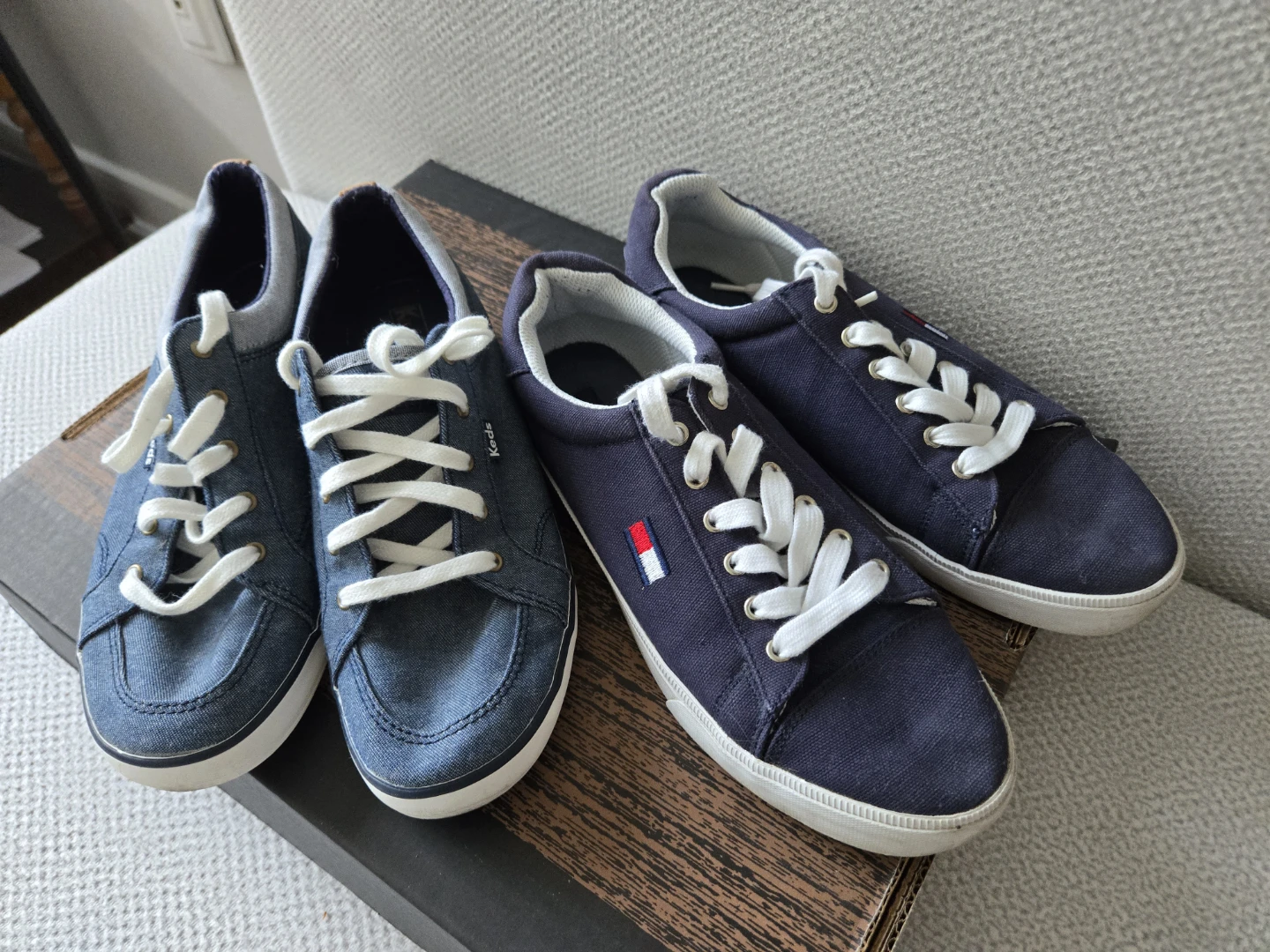 Tommy Hilfiger & Keds Women's Canvas Sneakers - Size 9