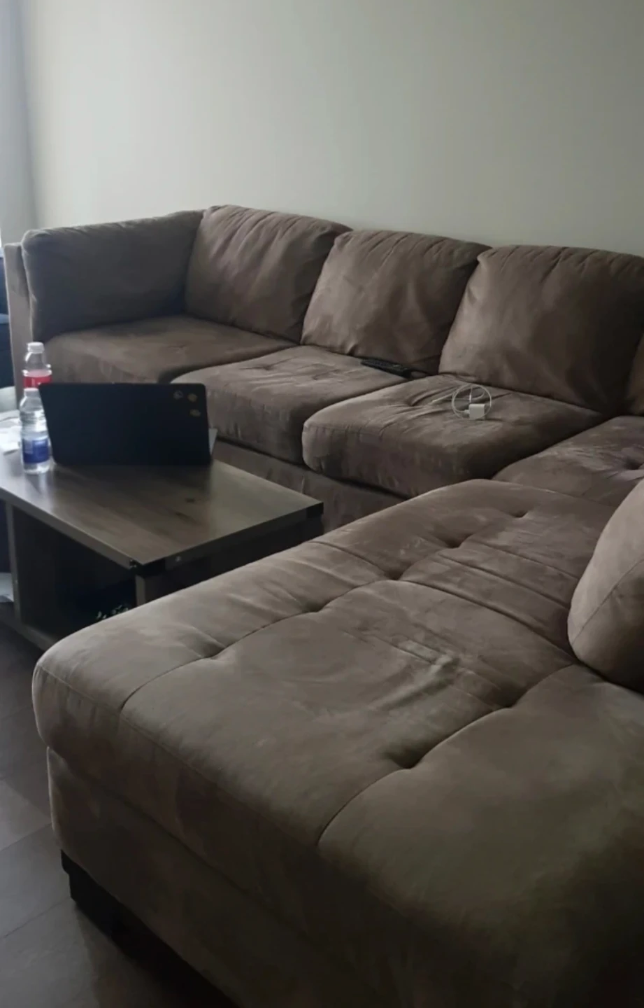 Brown Sectional Sofa - negotiable price - photo 2
