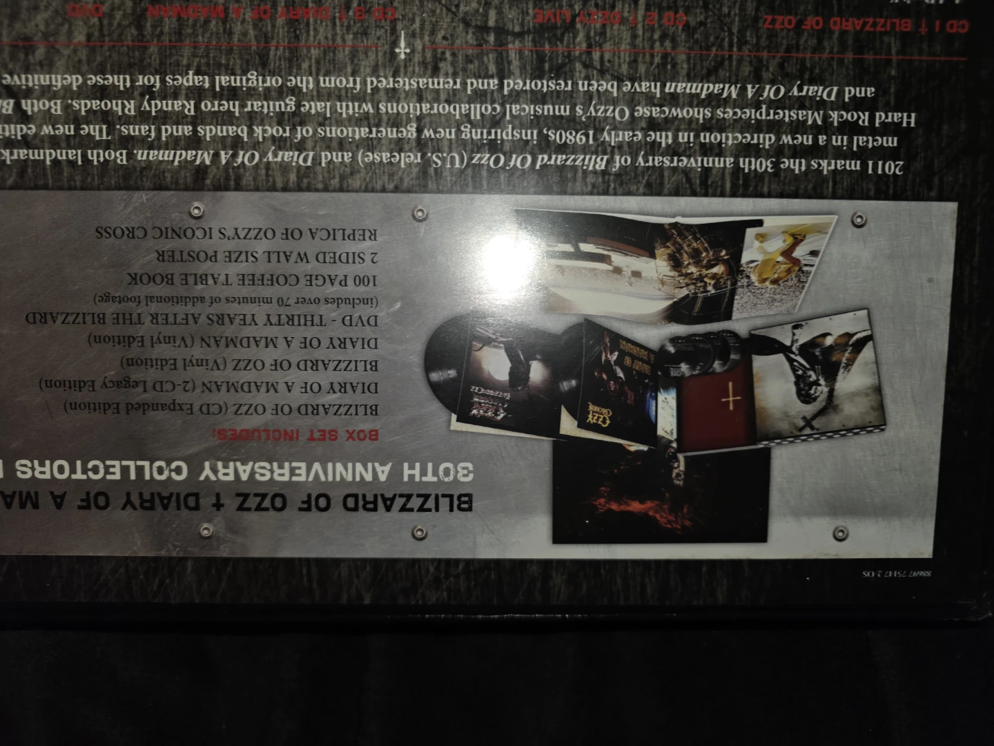 Ozzy Osbourne Blizzard of Ozz + Diary of a Madman Box Set - photo 4