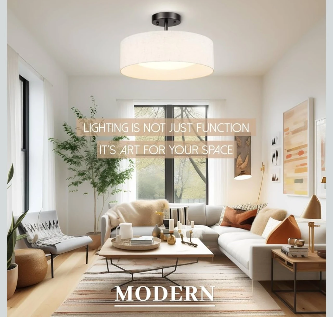 Hamilyeah 15 Inch LED Ceiling Light - photo 2