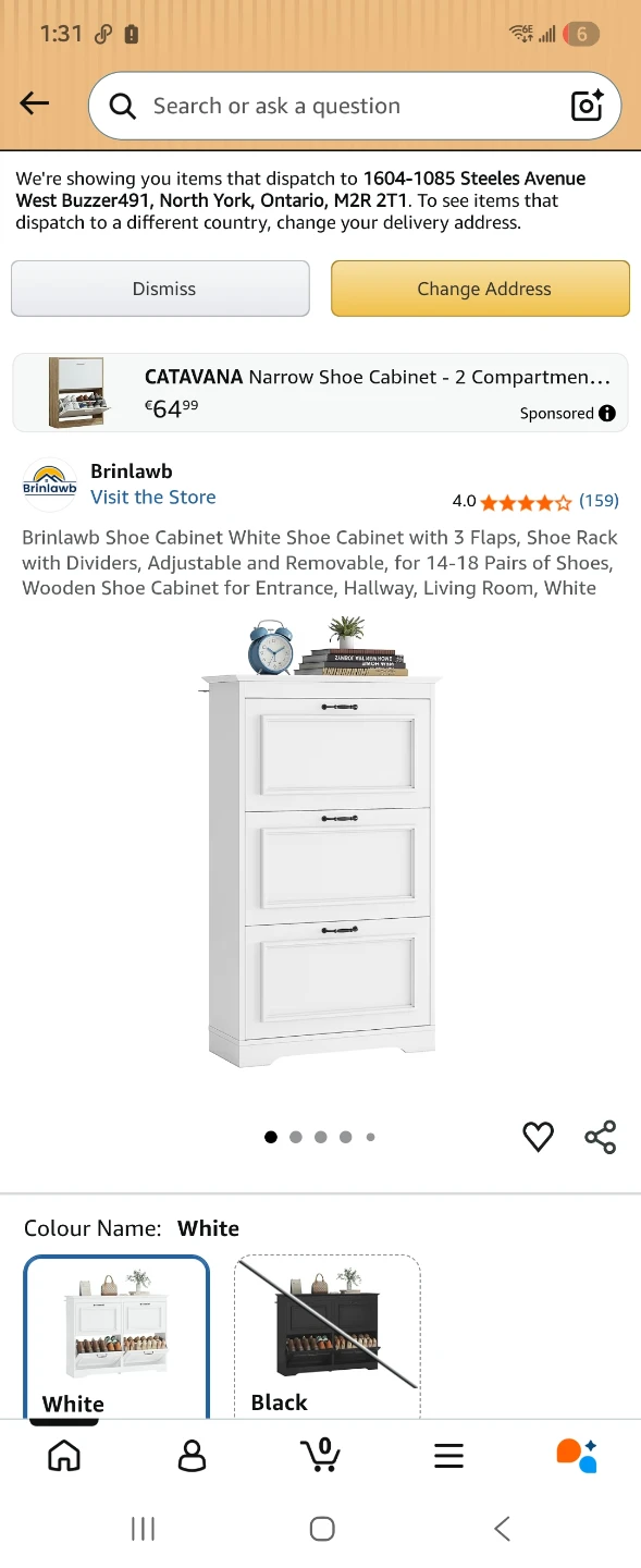 BrandNewInBox-Narrow Shoe Cabinet with 3 Flaps - photo 2