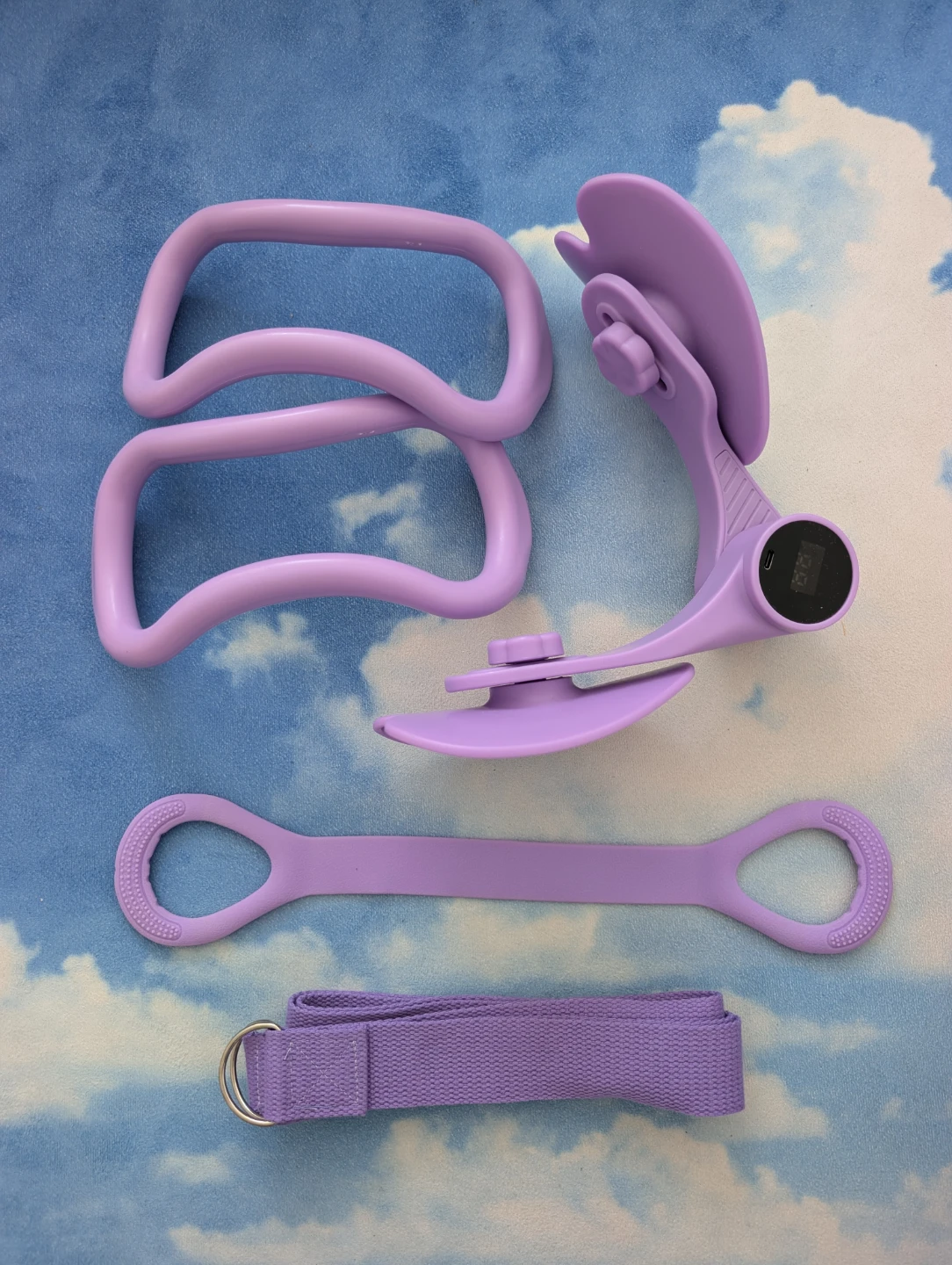 5 pieces of Yoga Pilates Pelvic Floor Trainer Set 💜