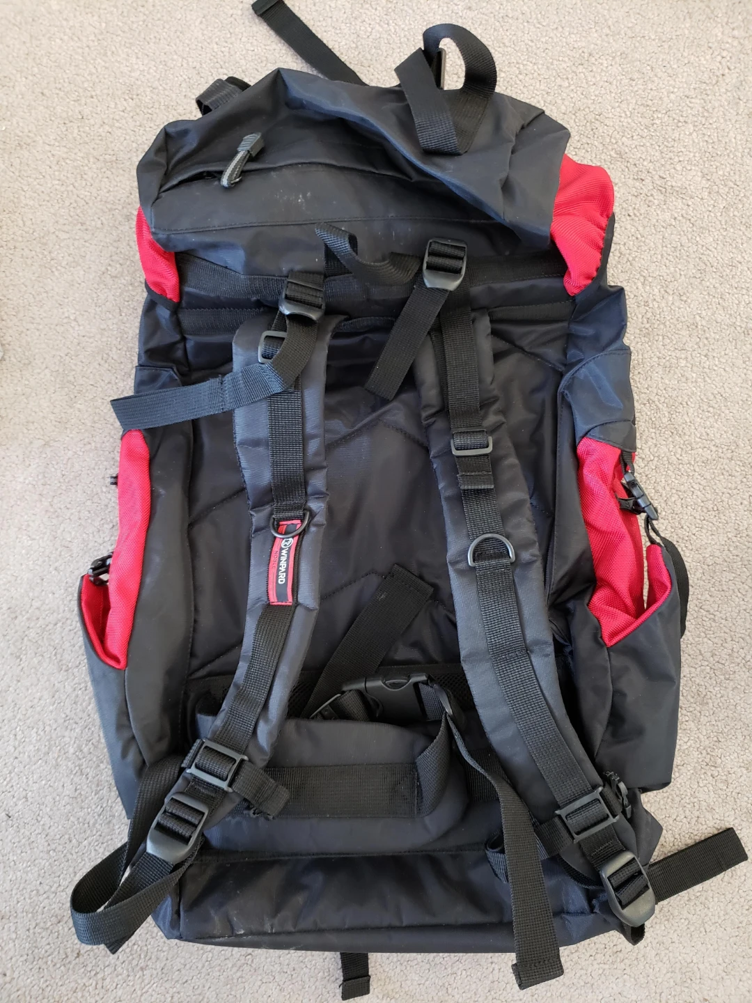 Winpard Backpack - Red/Black 50L - photo 2
