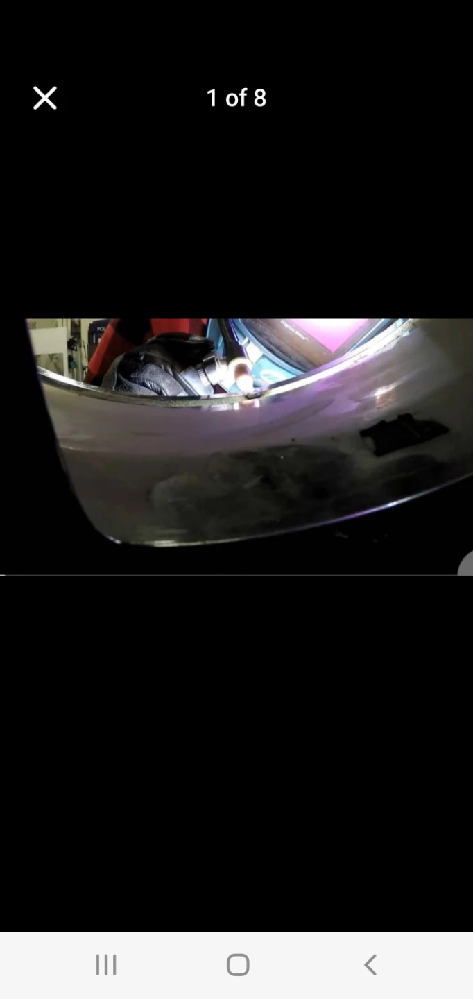 Tig welded aluminum rims
