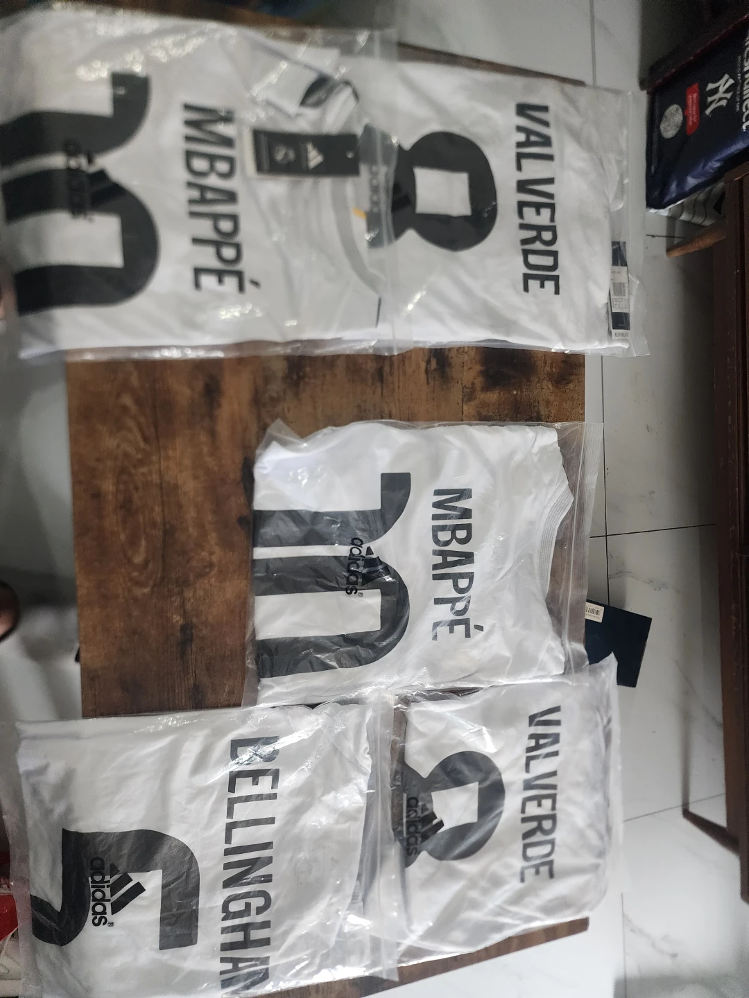 Soccer Jerseys: Real Madrid, fcBarcelona, - photo 2