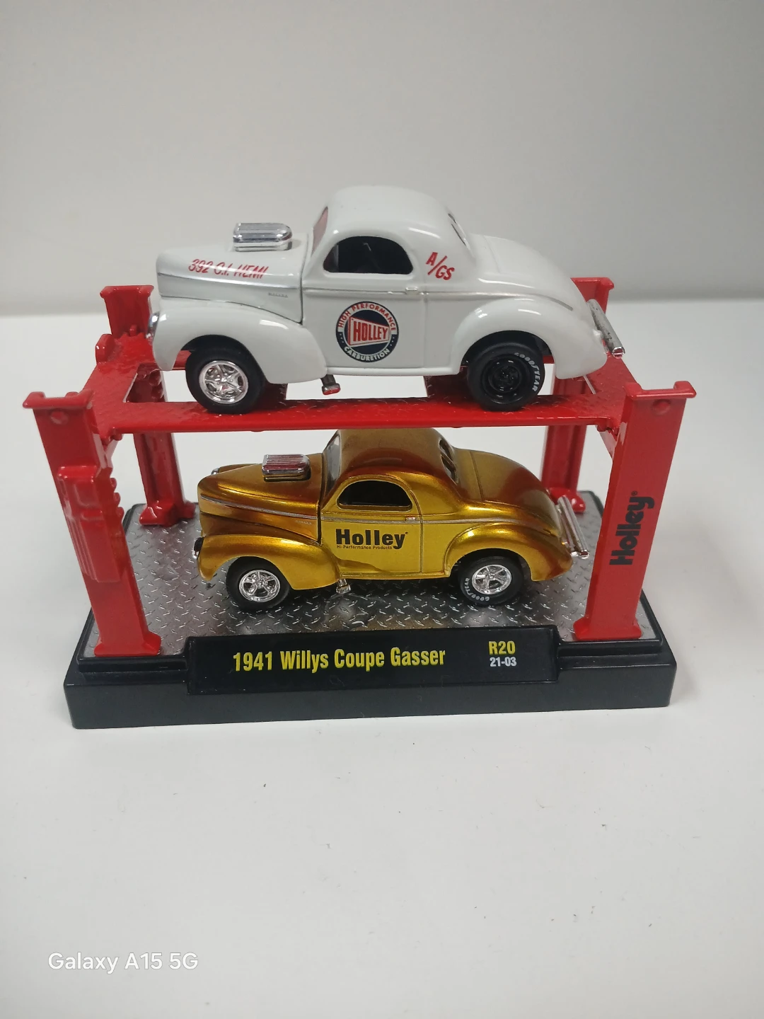 Holley 1941 Willys Coupe Gasser Diecast Cars