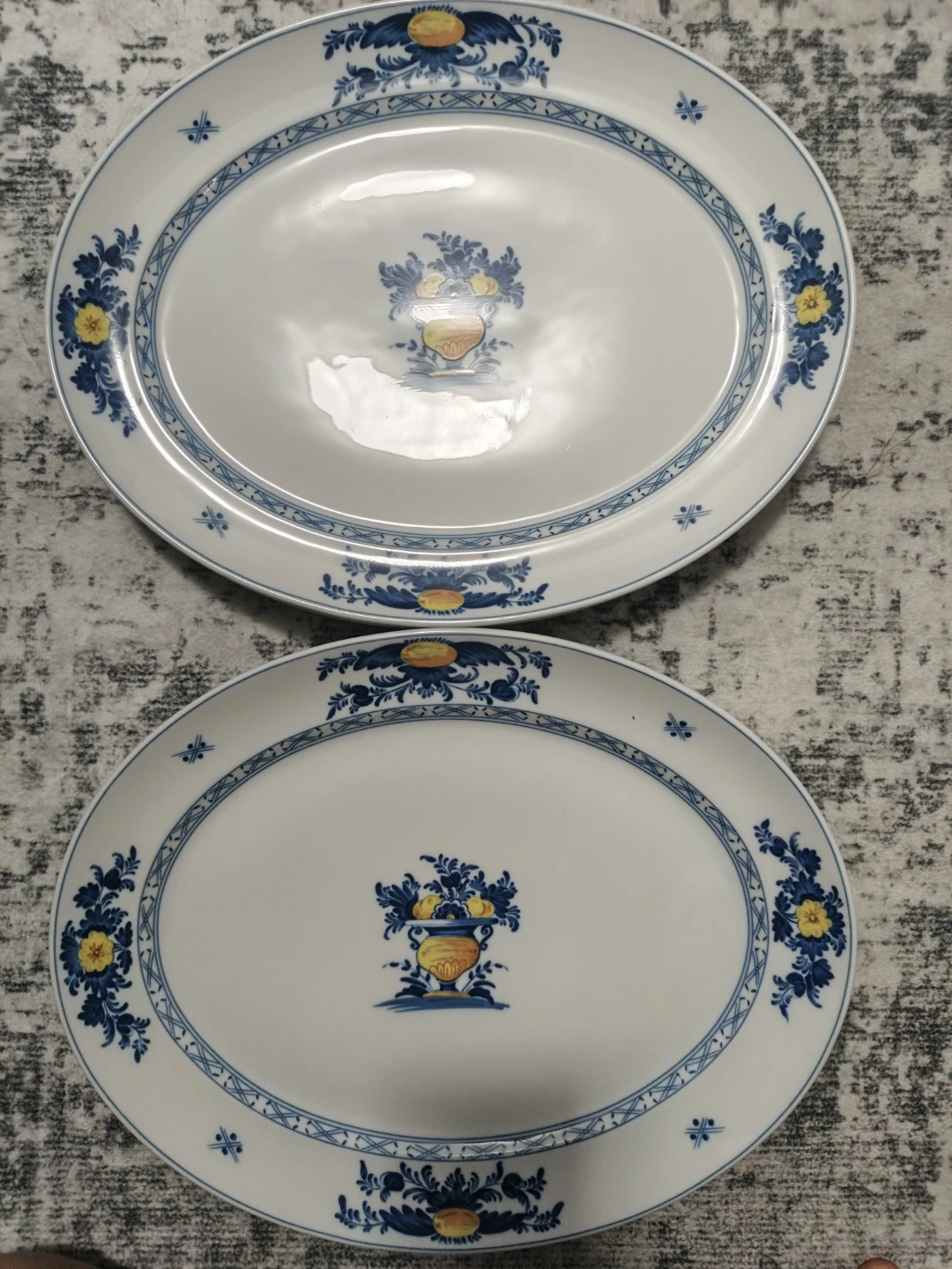 Viana Portugal Oval Serving Platters - Set of 4