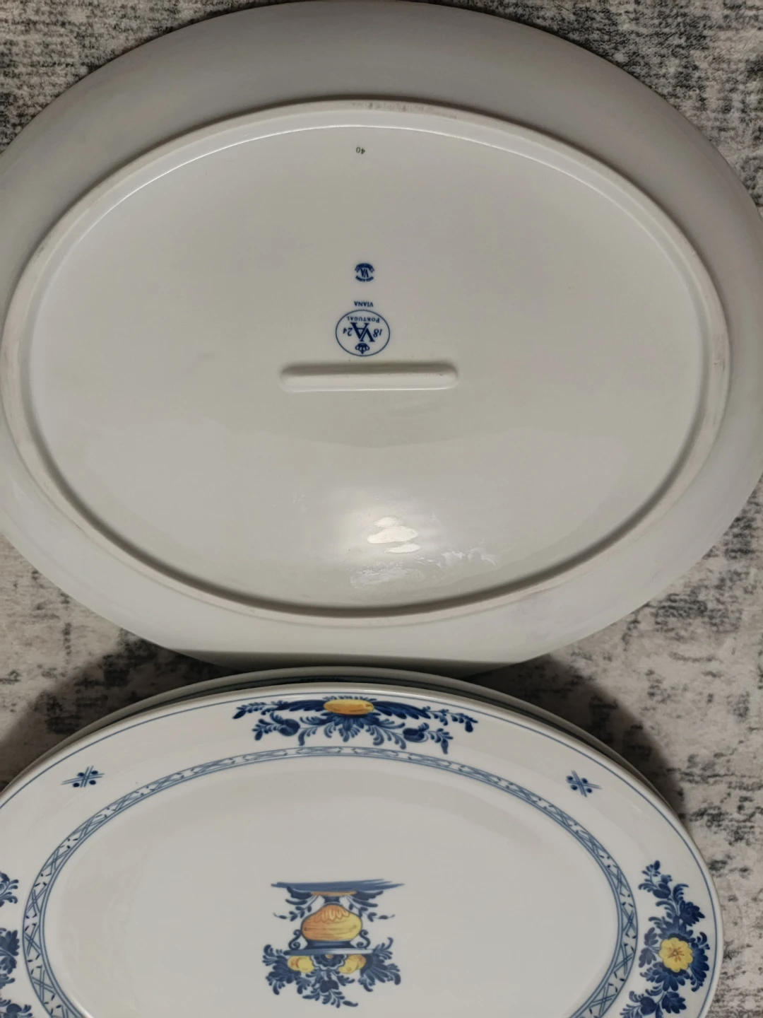 Viana Portugal Oval Serving Platters - Set of 4 - photo 2