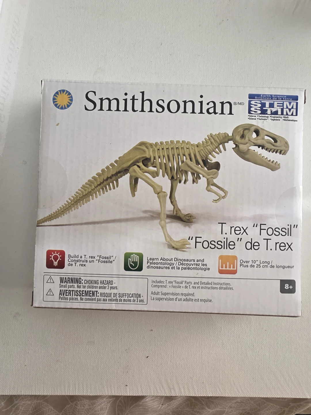 Smithsonian T. rex Fossil Building Kit