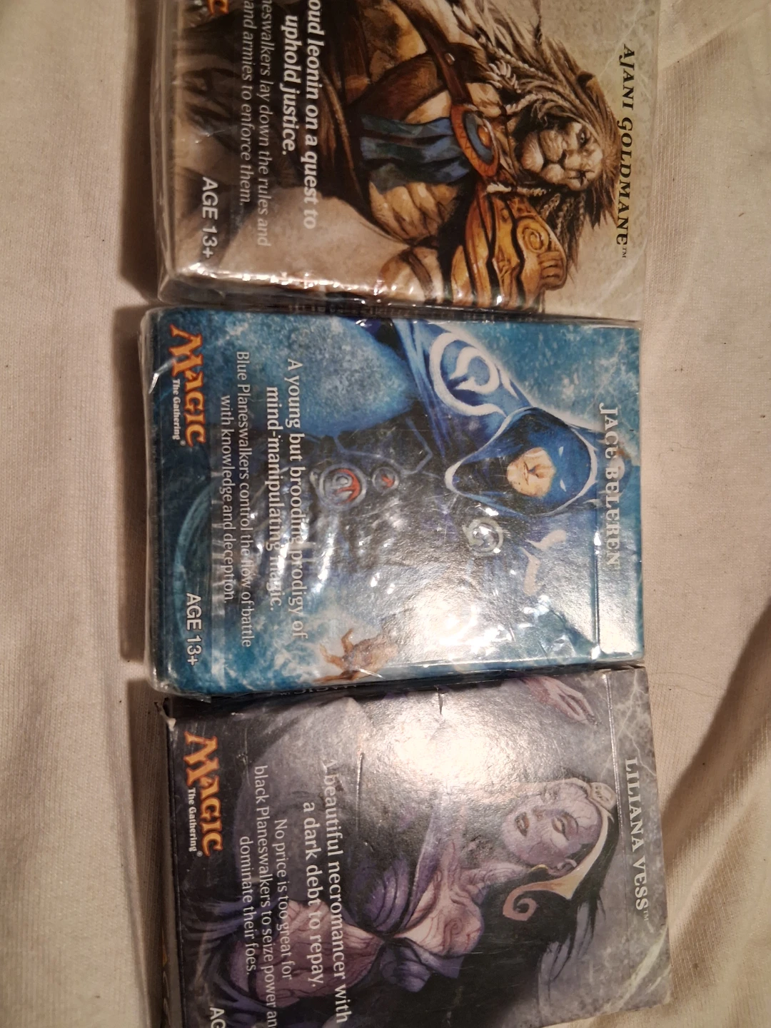 Magic The Gathering Planeswalker Decks (Ajani, Jace, Liliana)