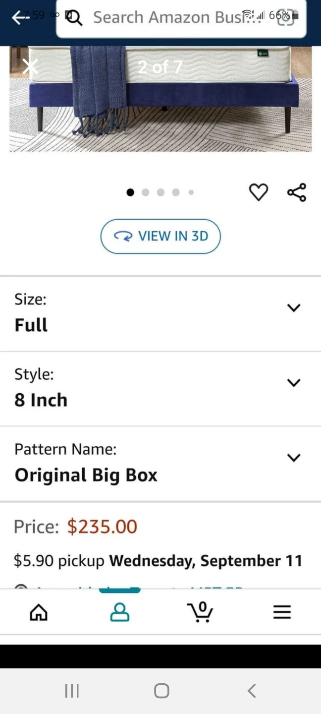 Zinus 8 Inch Full Foam and Spring Mattress - photo 4