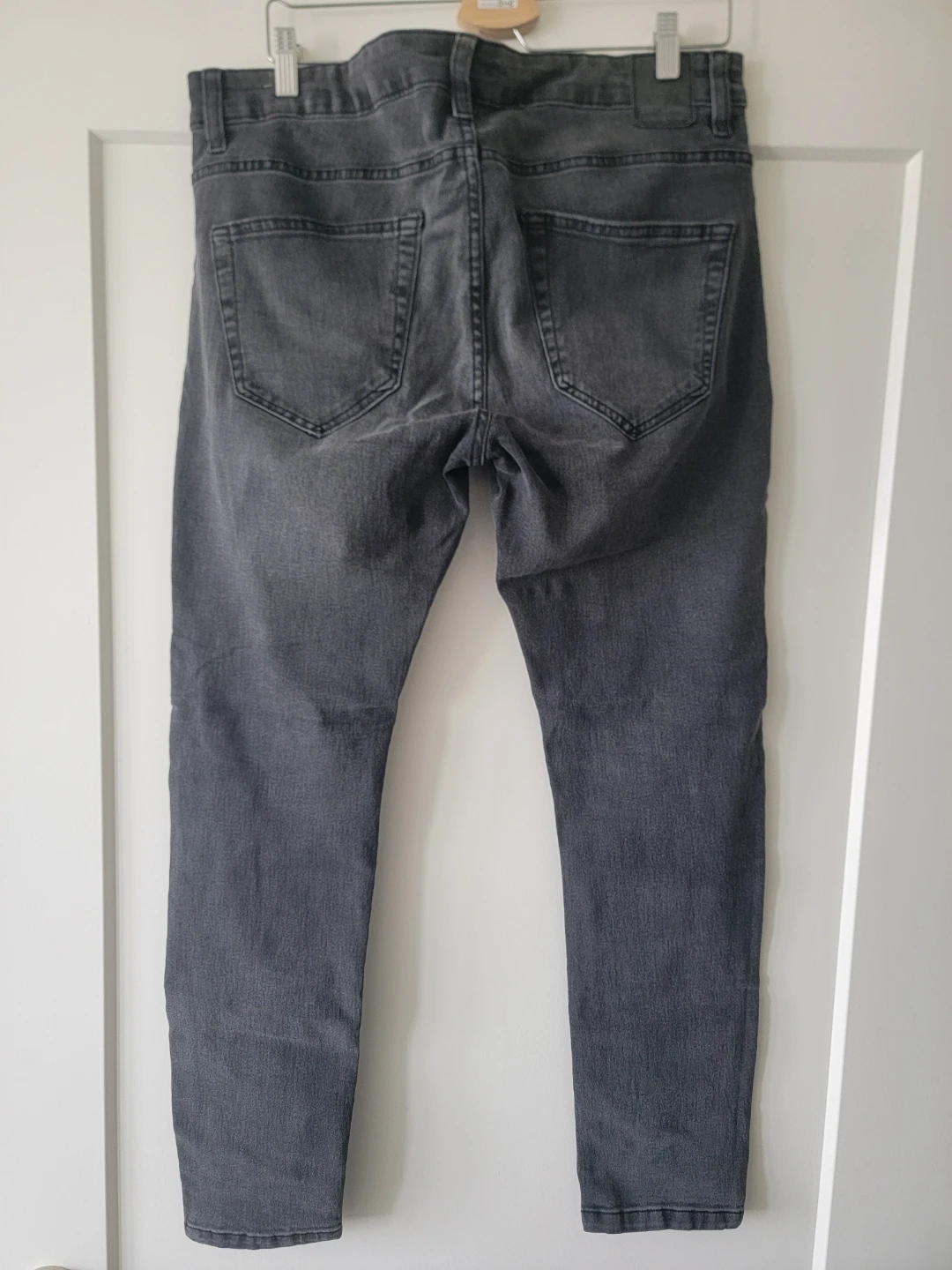 ONLY & SONS Warp Skinny Black Washed Jeans W34 L30 - photo 3