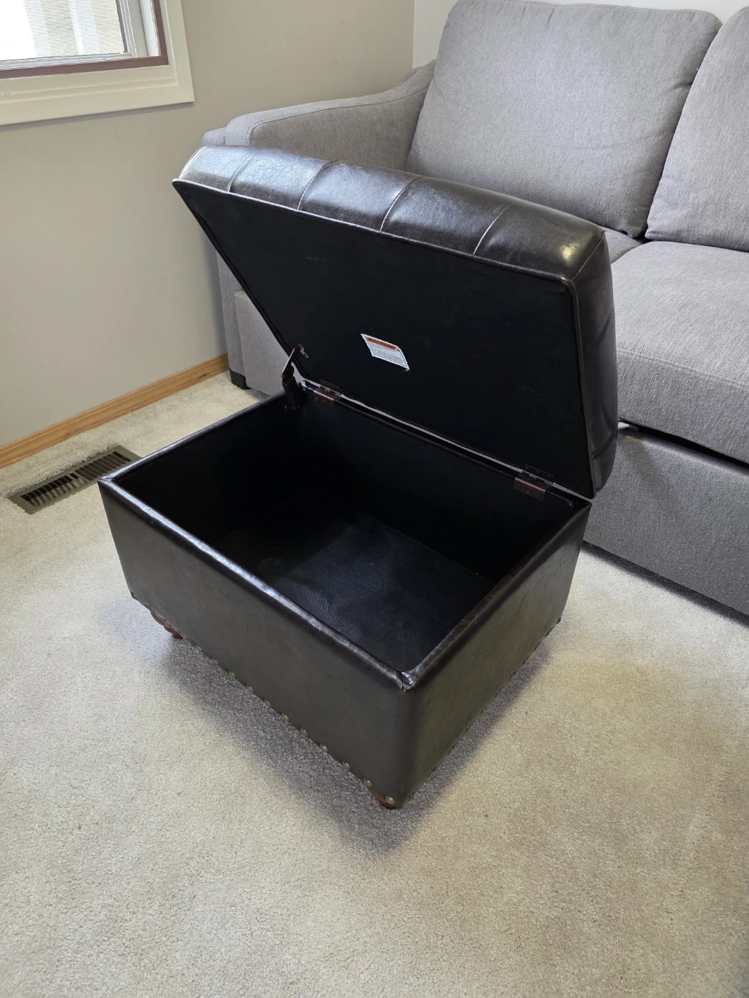 Storage Ottoman Footrest - photo 2