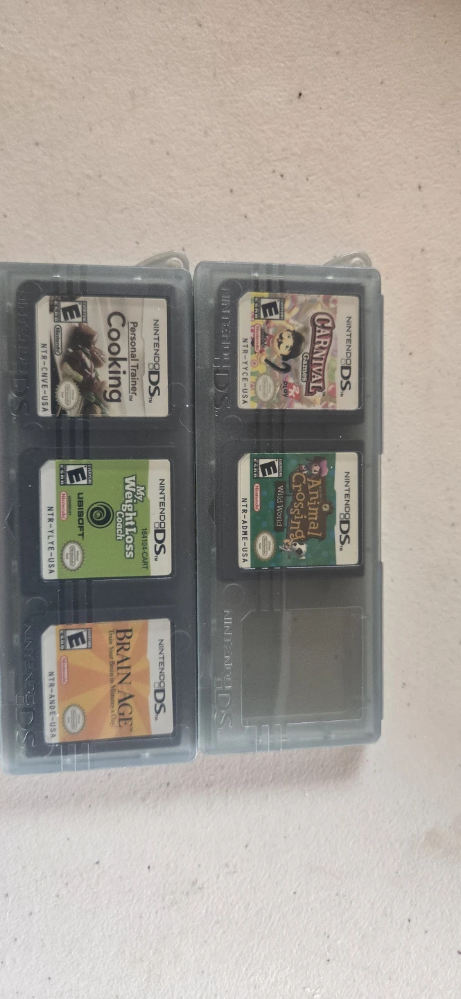 Nintendo DS Games Bundle - Brain Age, Animal Crossing, and more!