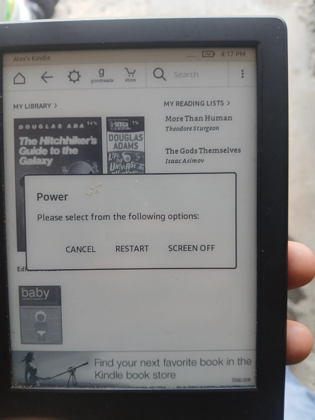 Amazon Kindle E-Reader - photo 5