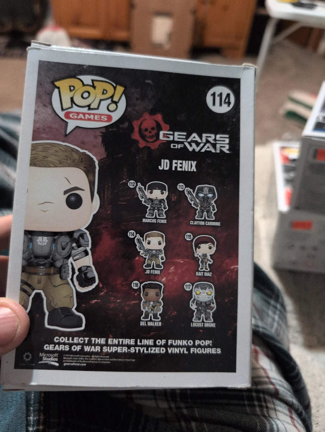Funko Pop! Games Gears of War JD Fenix #114 Vinyl Figure - photo 2