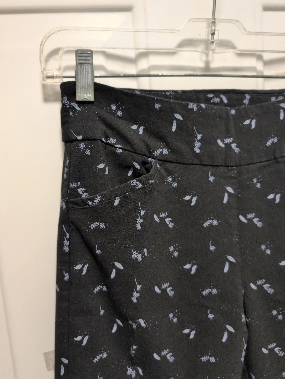 Black floral pants - photo 2