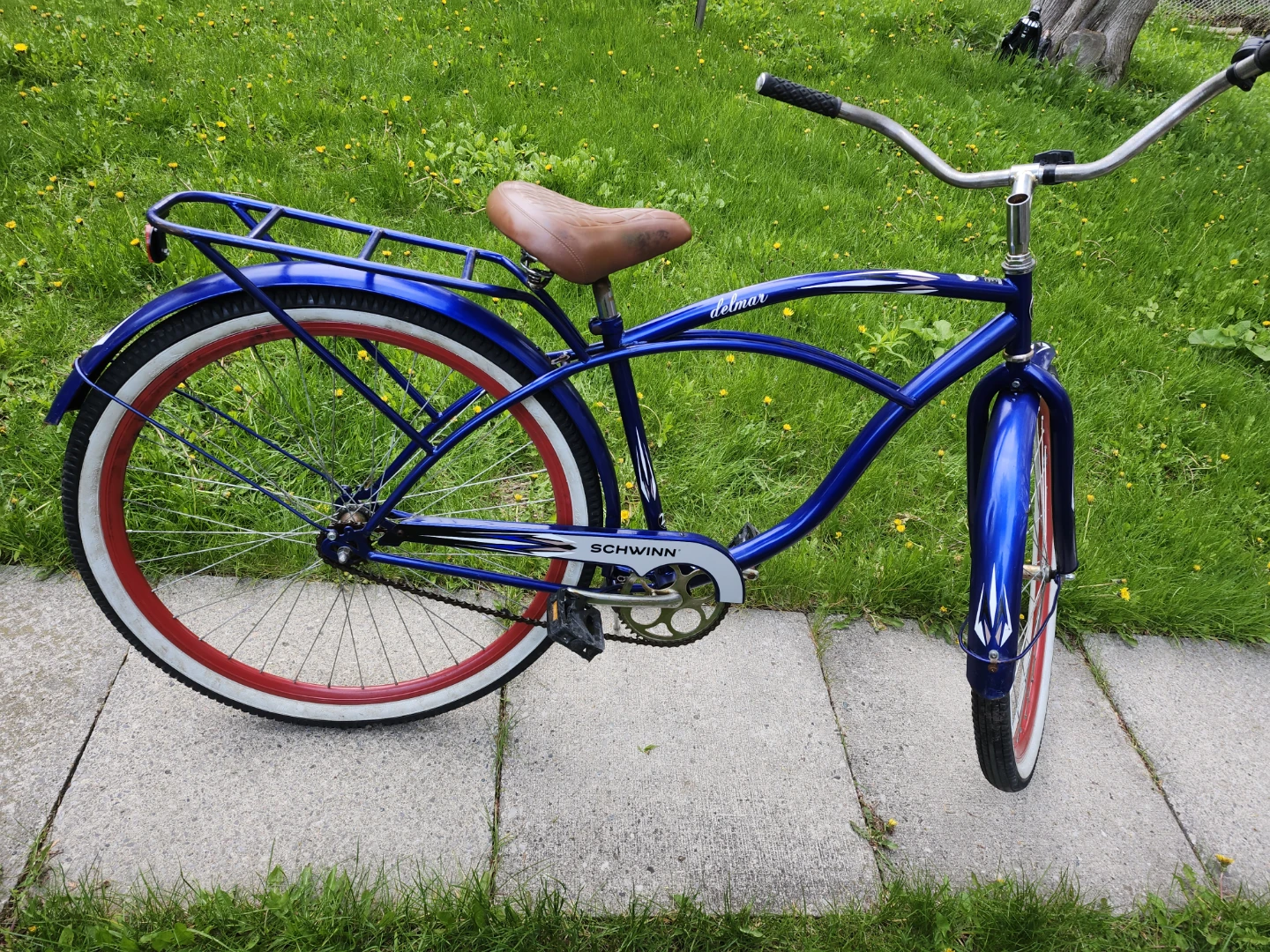 Otiginal Blue Schwinn "Delmar" Cruiser Bicycle - photo 3