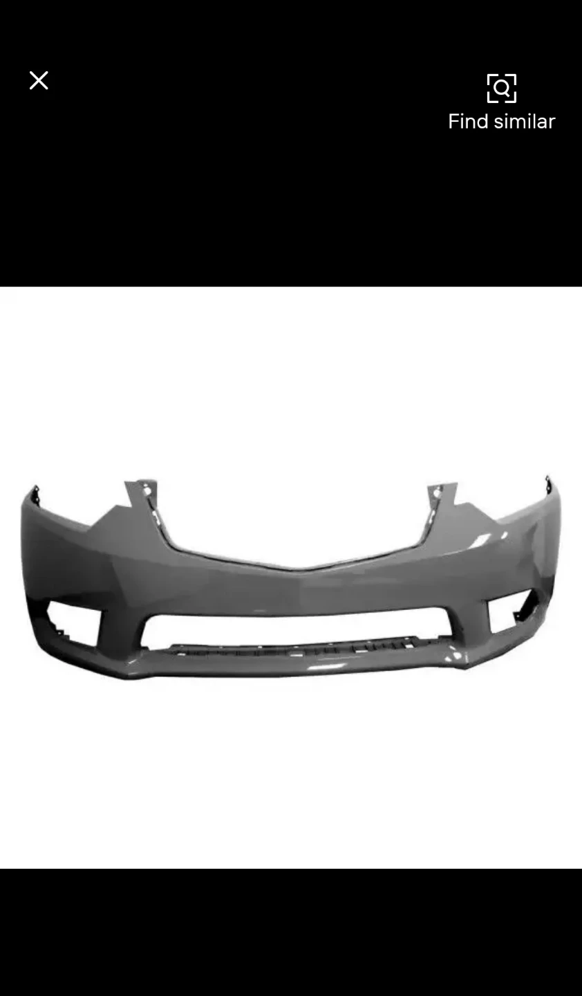 Acura TSX 2011 to 2014/Honda Spirior 2013 to 2014/front bumper - photo 2